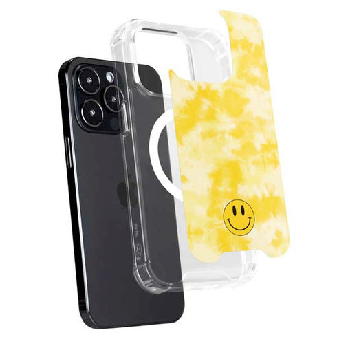 Yellow Tie Die iPhone 16 Pro MagSafe Case